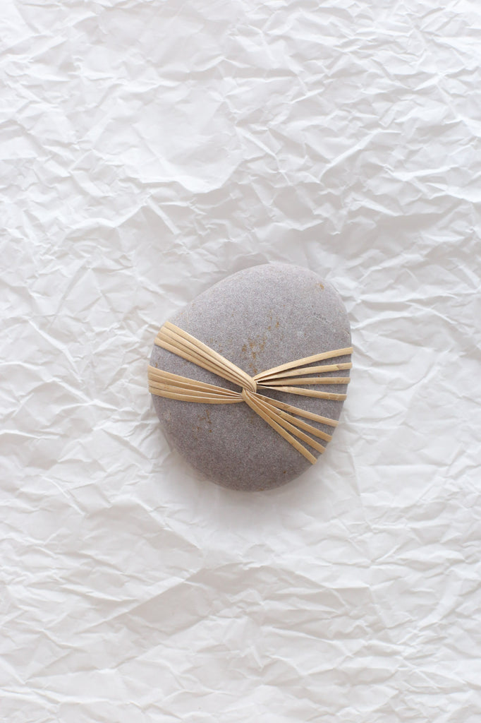 Medium Wrapped Stone by Mindful Objects