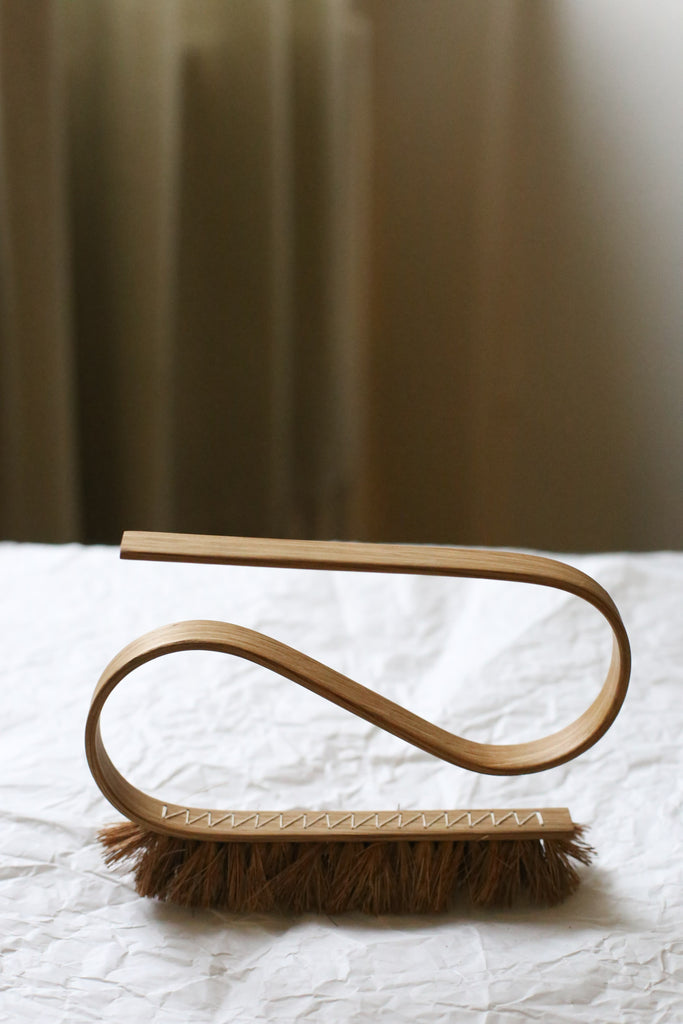 Bue Double Bend Table Brush by Poppy Lawman