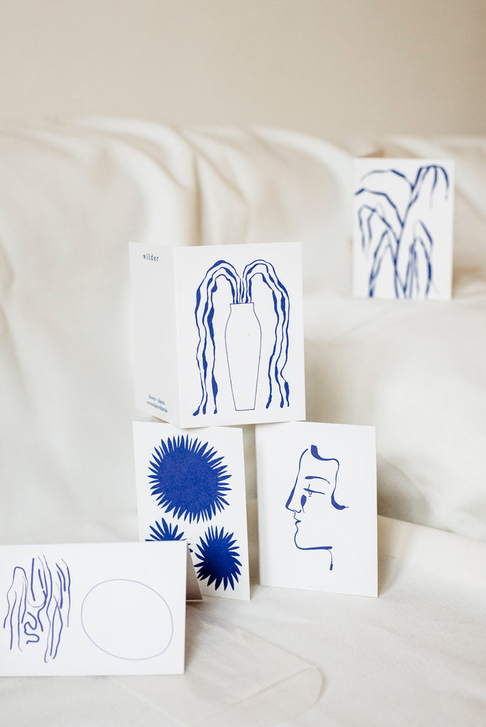 Set Of Mini Cards + Envelopes by Wilder